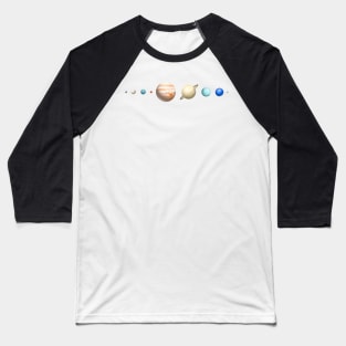 Solar System Baseball T-Shirt